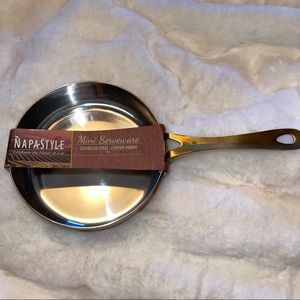 Mini copper sauce pan NWT